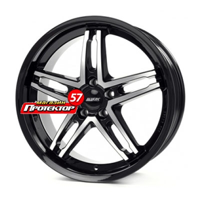 Диск 7x16 5x100 ET38 D63.3 ALUTEC Poison Black Polished Diamond