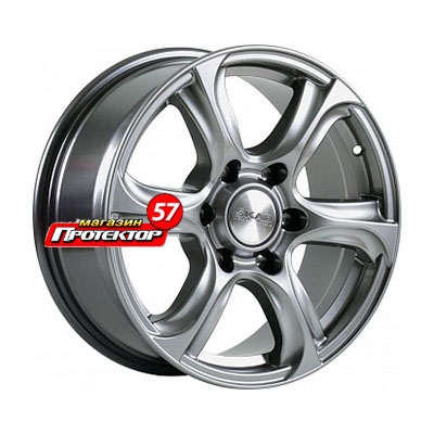 Диск 7.5x17 6x139.7 ET30 D106.2 СКАД Скала Грей