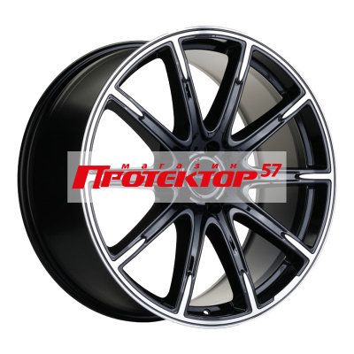 Диск 10.5x21 5x112 ET45 D66.6 Khomen Wheels KHW2102 ( GLS class) Black-FP matt