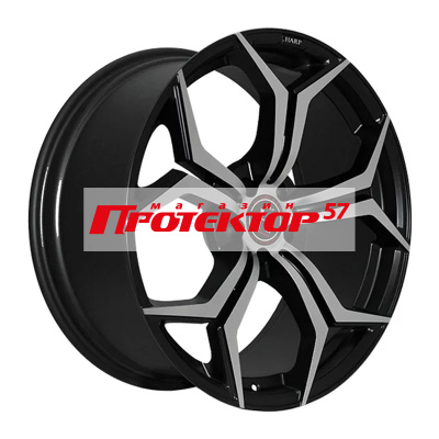 Диск 9x20 5x112 ET42 D66.6 HARP Y-50 satin-black-machined
