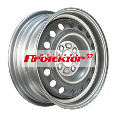 Диск 6x15 4x100 ET50 D60 Magnetto Штамп (S)-серебристый