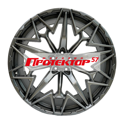 Диск 10x22 5x112 ET25 D66.6 Khomen Wheels Zeus 2202 Brilliant Chrome