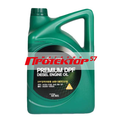 Hyundai-KIA Premium Dpf Diesel 5W30 синтетическое 6л