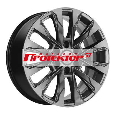 Диск 8x20 6x139.7 ET45 D95.1 Khomen Wheels KHW2010 Dark Chrome