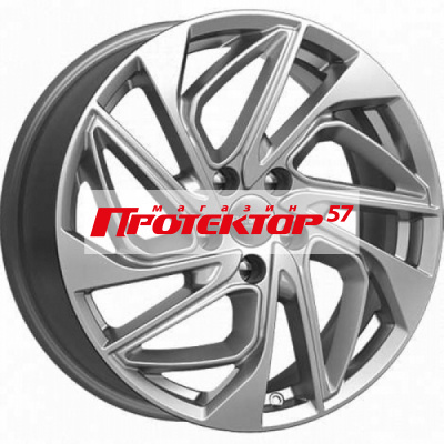Диск Литой 7x18 PCD 5x112 ET43 D57.1 iFree КС883 Насыщенный серебристый