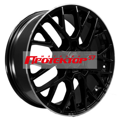 Диск Литой 7x18 PCD 5x108 ET33 D60.1 Khomen Wheels KHW1818 Black MR