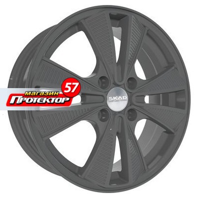 Диск 6x16 4x108 ET27 D65.1 СКАД Эко Грей