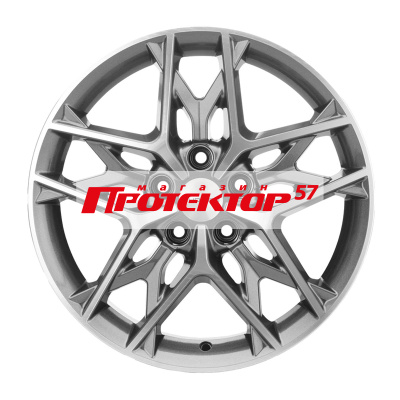 Диск 7x17 5x114.3 ET45 D60.1 Khomen Wheels Y-Spoke 709 Gray-FP