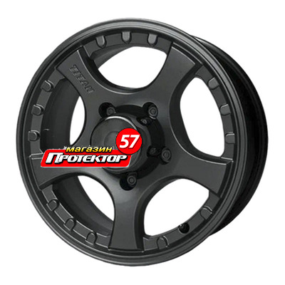 Диск 7x16 5x139.7 ET20 D109.7 СКАД Титан бархат-новый
