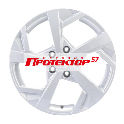 Диск 7x17 5x114.3 ET45 D66.1 Khomen Wheels Y-Spoke 712 F-Silver