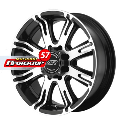 Диск 9.5x22 8x165 ET0 D125 American Racing AR708 Black/Machined