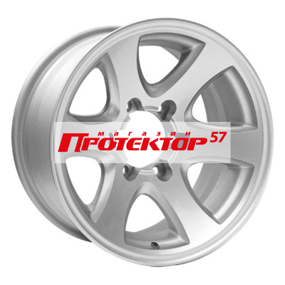 Диск 8x16 5x150 ET15 D110 КРАМЗ АНАБАР Серебристый