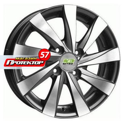 Диск 6x15 4x100 ET50 D60.1 Nitro Y465 BFP