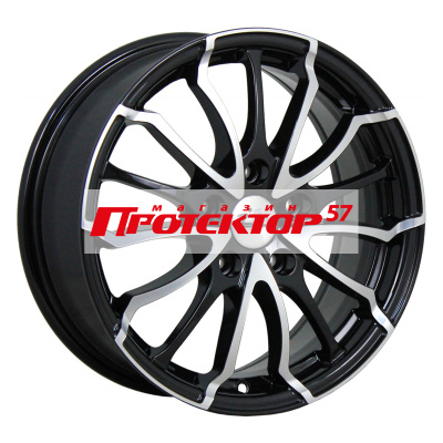 Диск 7x17 5x112 ET35 D66.6 iFree Фриман Блэк Джек