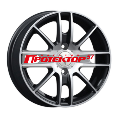 Диск Литой 5.5x14 PCD 4x100 ET45 D67.1 ВЕКТОР К173 Алмаз черный