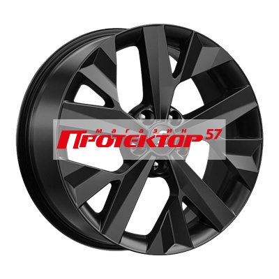 Диск Литой 7.5x18 PCD 5x108 ET47 D60.1 Premium Series КР011 Черный матовый
