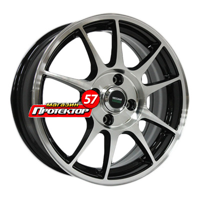 Диск 6x15 4x100 ET46 D54.1 Megami MGM-5 BFP