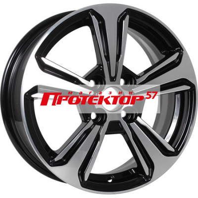 Диск Литой 6x15 PCD 4x100 ET48 D54.1 iFree КС777  Almaz black