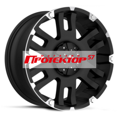 Диск 8.5x18 6x139.7 ET25 D106.3 BUFFALO BW-004 matte-black