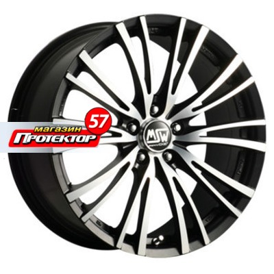 Диск 8x19 5x112 ET48 D73.1 MSW 20/5 Matt Black Full Polished