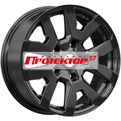 Диск Литой 7x17 PCD 5x139.7 ET40 D98 K&K КС1170 BK