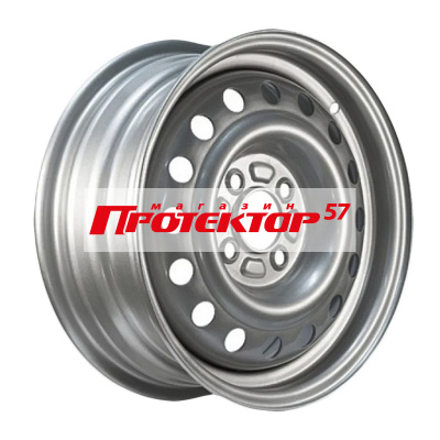 Диск 5.5x14 4x100 ET45 D56.6 Swortech штамп Silver