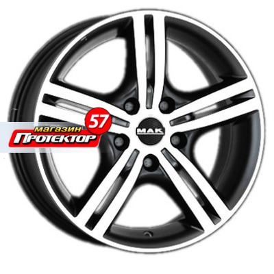Диск 7.5x17 5x114.3 ET40 D76 MAK Velocity Ice Black