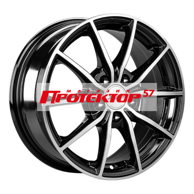 Диск 6.5x15 5x100 ET38 D57.1 X-trike X-111 BK/FP