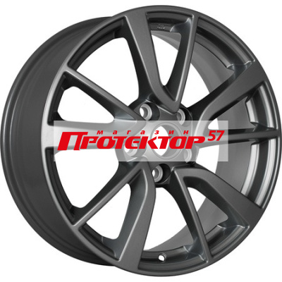Диск Литой 7x17 PCD 5x112 ET49 D57.1 iFree КС699  Dark platinum