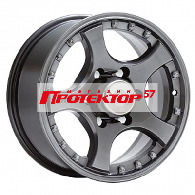 Диск 7x16 6x139.7 ET0 D109.7 СКАД Титан графит