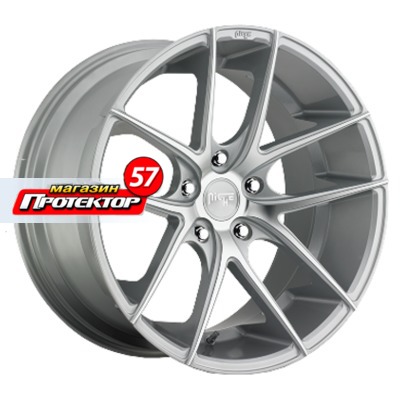 Диск 9.5x19 5x130 ET45 D71.5 MHT Niche Targa Silver/Machined