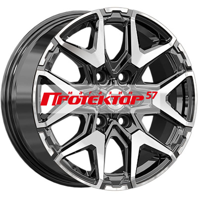 Диск Литой 7.5x18 PCD 6x139.7 ET55 D93.1 K&K КС1176 Алмаз черный