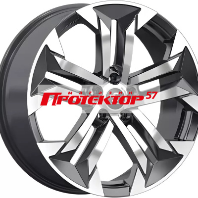 Диск Литой 7.5x19 PCD 5x108 ET36 D65.1 Premium Series КР015 Diamond Black Gris