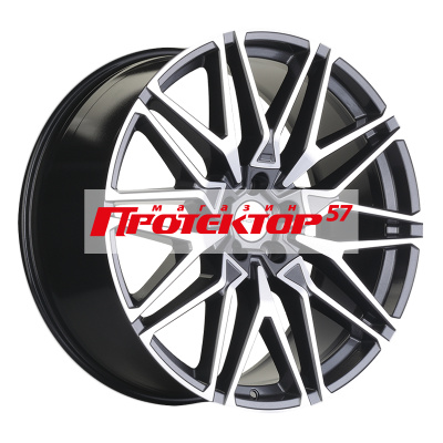 Диск 9.5x21 5x112 ET37 D66.6 Khomen Wheels KHW2103 Gray-FP