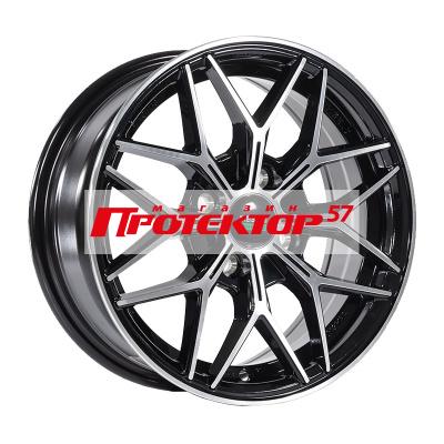 Диск Литой 6x14 PCD 5x100 ET35 D57.1 Megami MGM-32 BKF