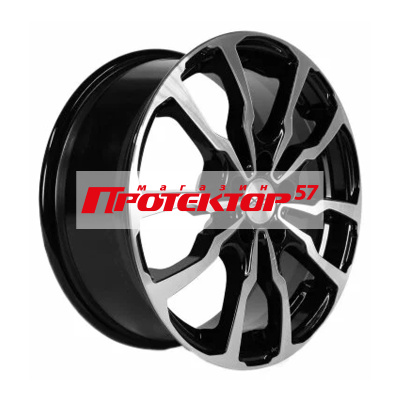 Диск 6.5x16 5x100 ET38 D67.1 X-trike X-117 BK/FP