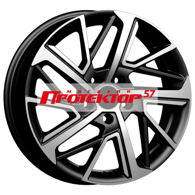 Диск 6.5x17 4x100 ET49 D54.1 Vector R267 Алмаз черный