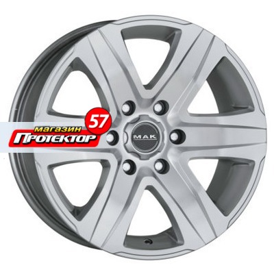 Диск 8x16 5x120 ET40 D65.1 MAK Stone6 T Silver