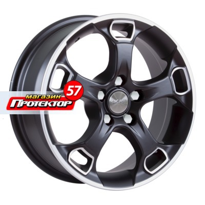 Диск 6x15 4x100 ET50 D60.1 СКАД Форвард Черный матовый