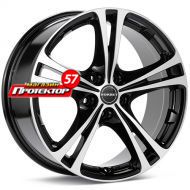 Диск 7.5x17 5x112 ET35 D72.5 BORBET XL Schwarz-Poliert