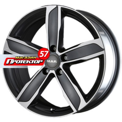 Диск 7x16 5x112 ET39 D66.45 MAK Stadt W Gun Metallic Mirror Face