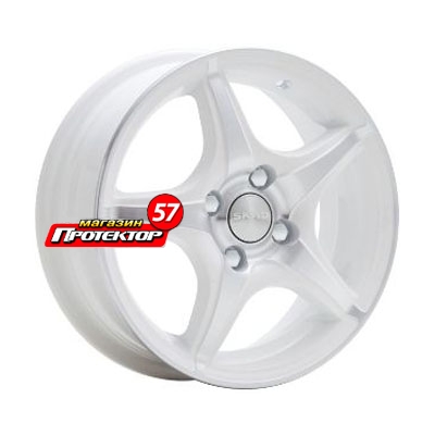 Диск 5.5x14 4x98 ET35 D58.6 СКАД Фортуна белый