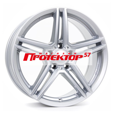 Диск 8.5x19 5x112 ET54 D66.5 RIAL M10X Polar Silver