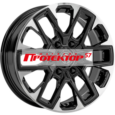 Диск Литой 7x18 PCD 6x114.3 ET45 D66.1 Replay DF5 BKF
