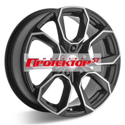 Диск 7x17 5x112 ET45 D57.1 X-trikeRST R157 BK/FP