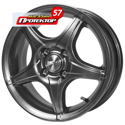 Диск 5.5x14 4x98 ET35 D58.6 СКАД Фортуна Гальвано