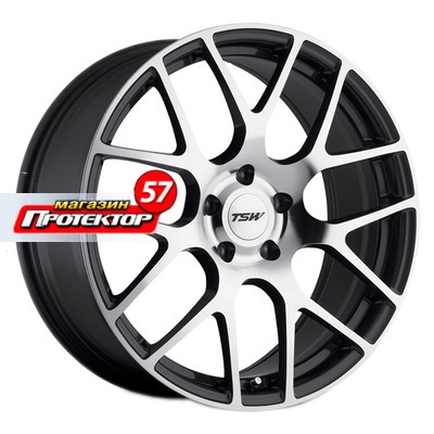 Диск 8x18 5x112 ET45 D72 TSW Nurburgrin Gunmetal Mirror Cut Face