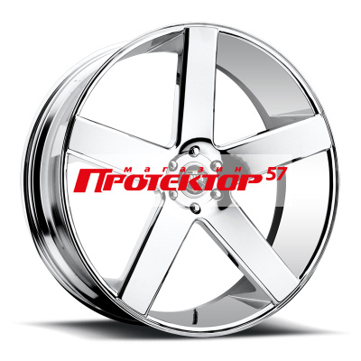 Диск 9.5x22 6x139.7 ET31 D78.1 DUB Baller P-Chrome