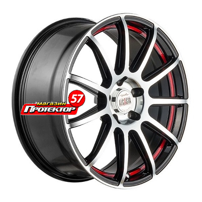 Диск 6x15 4x100 ET48 D54.1 Alcasta M25 BKF