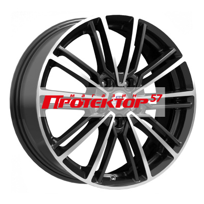 Диск 7x17 4x100 ET43 D60.1 K&K КС898 Алмаз черный
